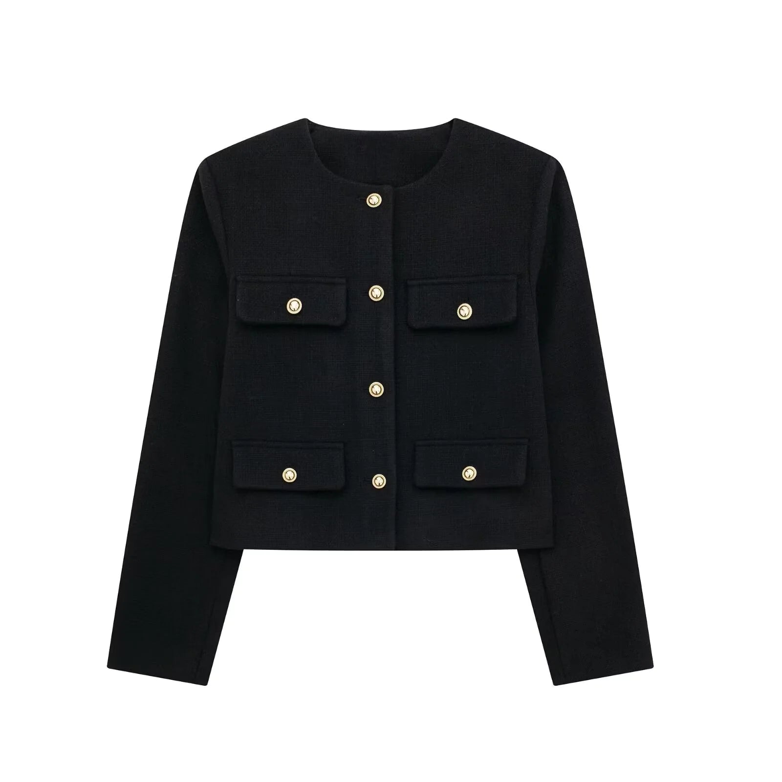 Trim Short Jacket