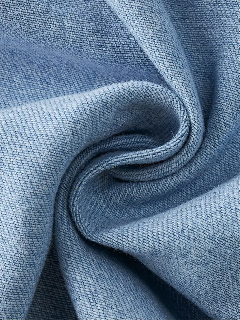 Light Blue Wide Leg Jeans