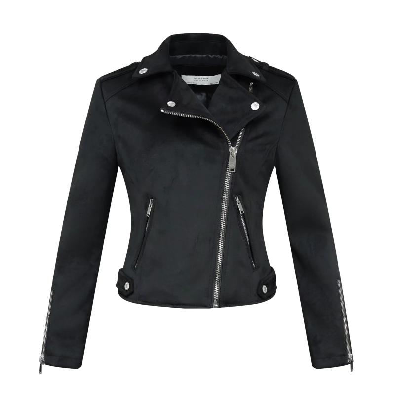 Zipper and Lapel Jacket