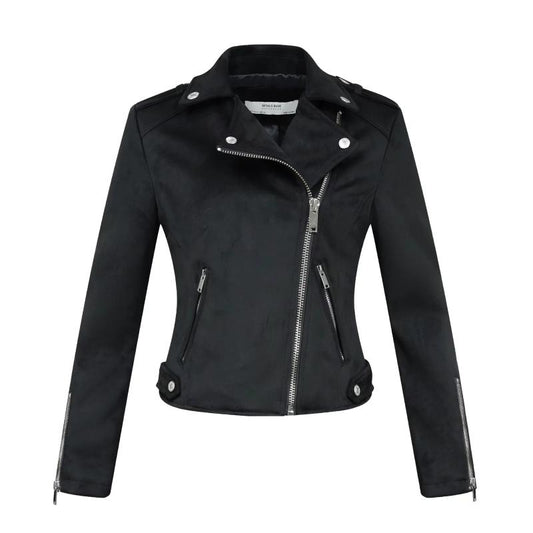Zipper and Lapel Jacket
