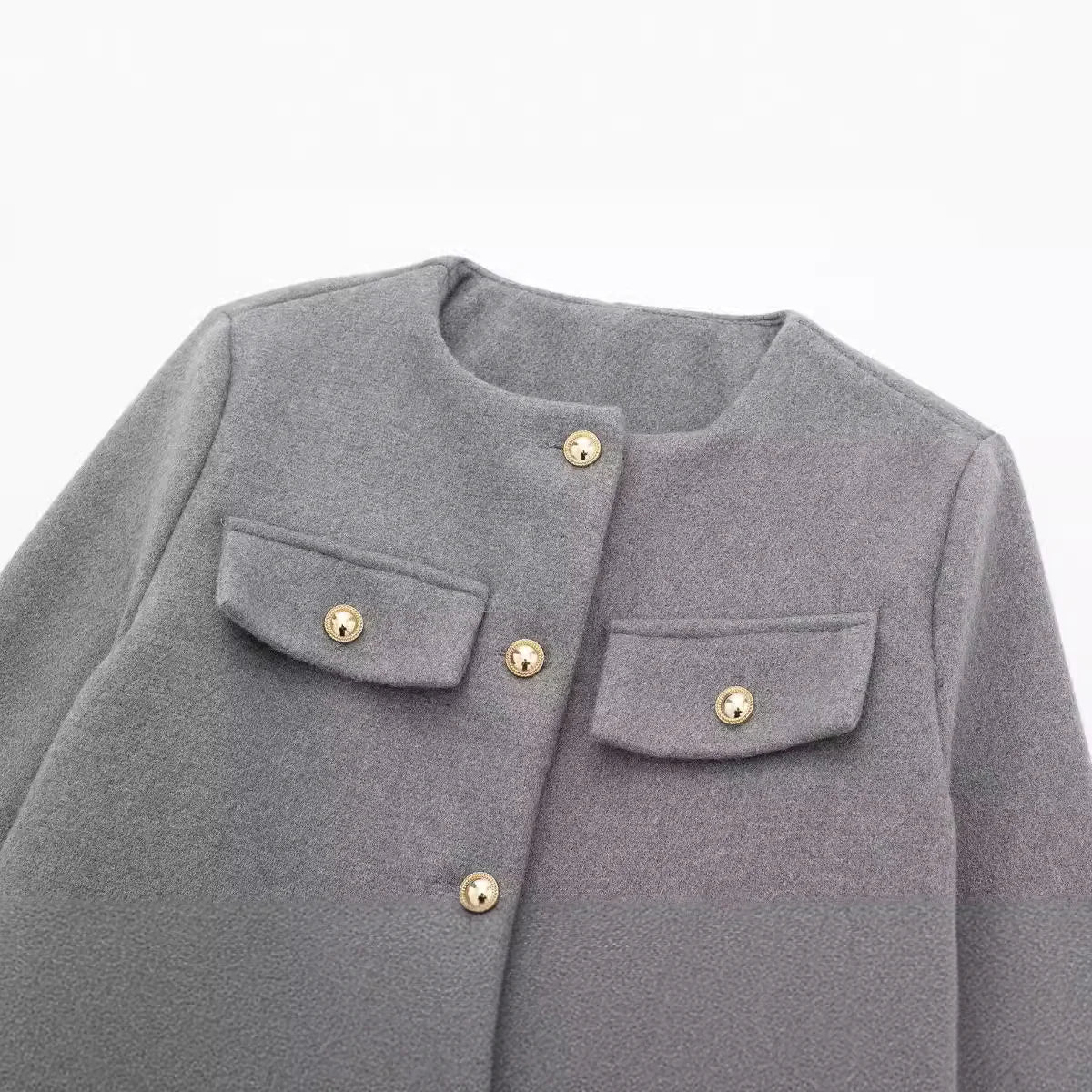 Trim Short Jacket