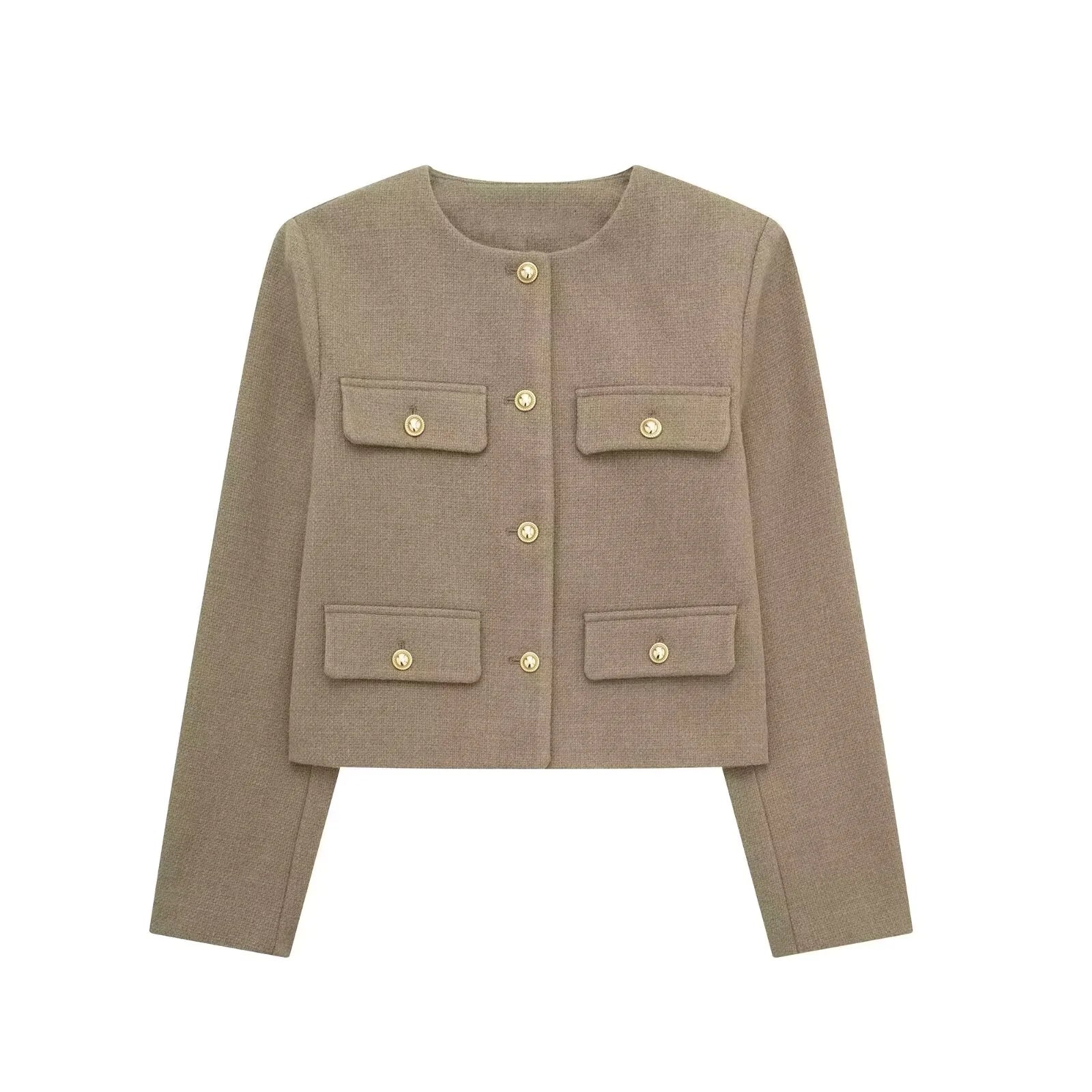 Trim Short Jacket